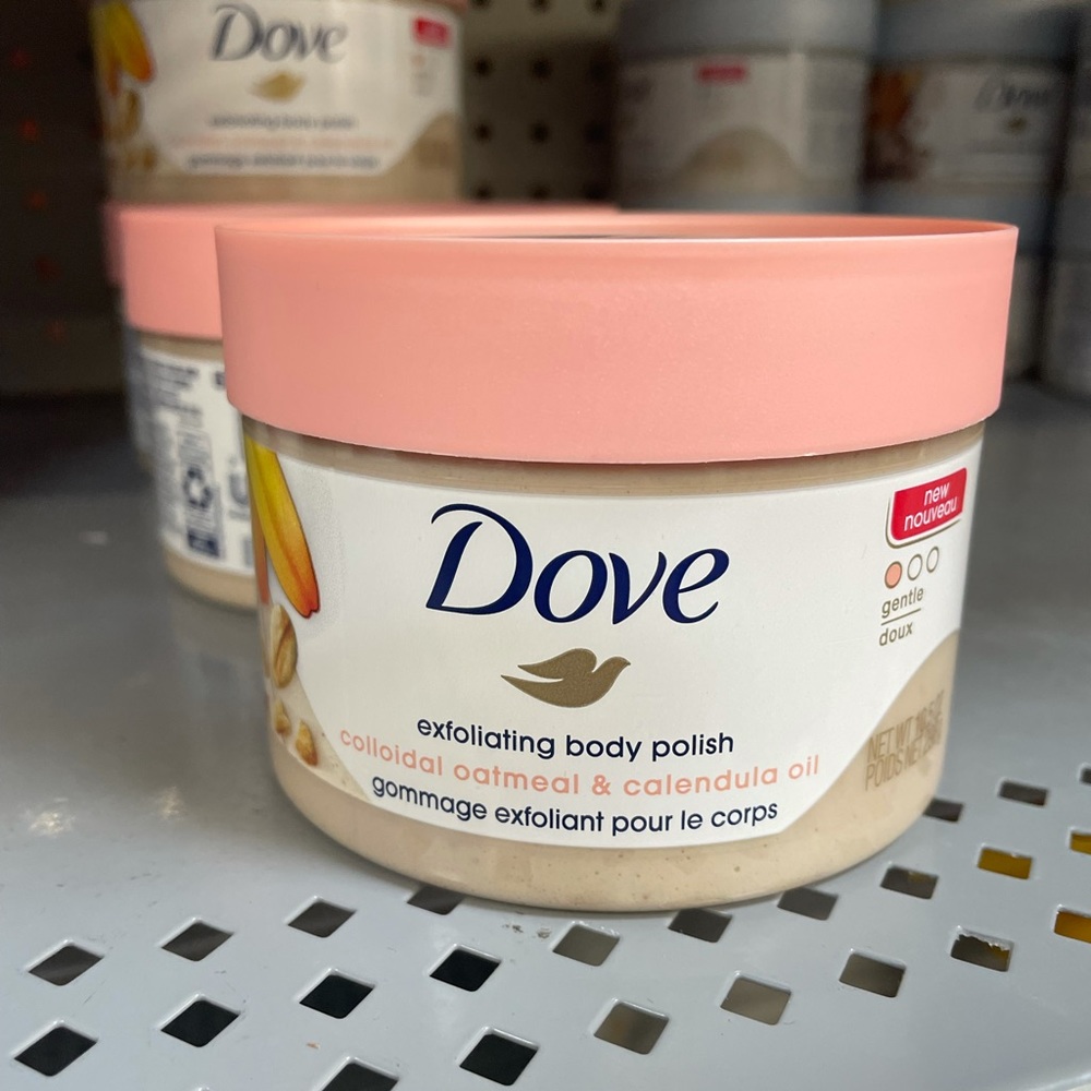 Dove body polish